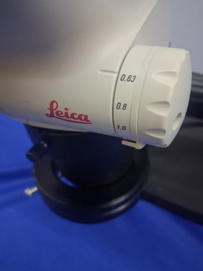LEICA S6E STEREO ZOOM 6.3- 40X MAGNIFICATION BOOM STAND LED RING LIGHT