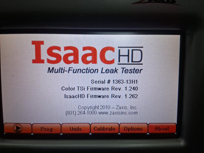 Issac / Zaxis Issac-HD-2PC MULTI FUNCTION LEAK TESTER  10 PSI MODULAR AIR LEAK