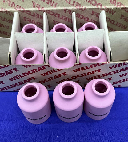 1 PAQUETE DE 9 BOQUILLAS DE ALUMINIO WELDCART 54N16 TAMAÑO 6