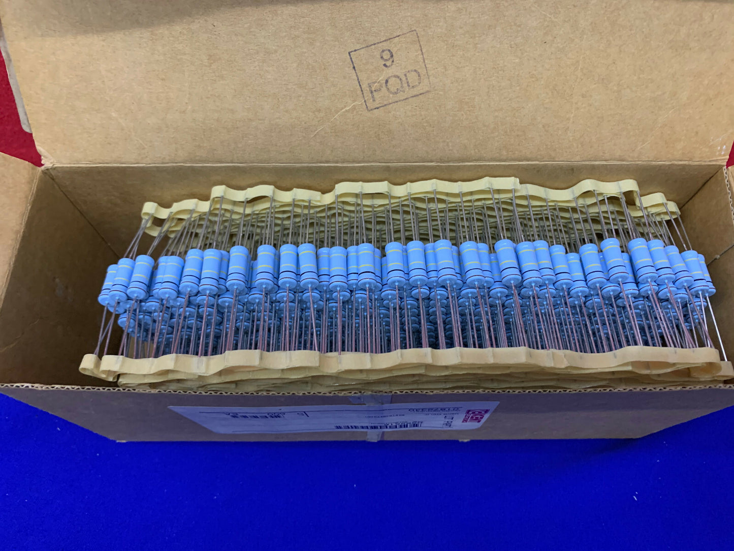 RESISTORI 1W 100K 5% 1 CONFEZIONE QTY CIRCA 400 PHILIPS COMPONENTS VR68 0562516