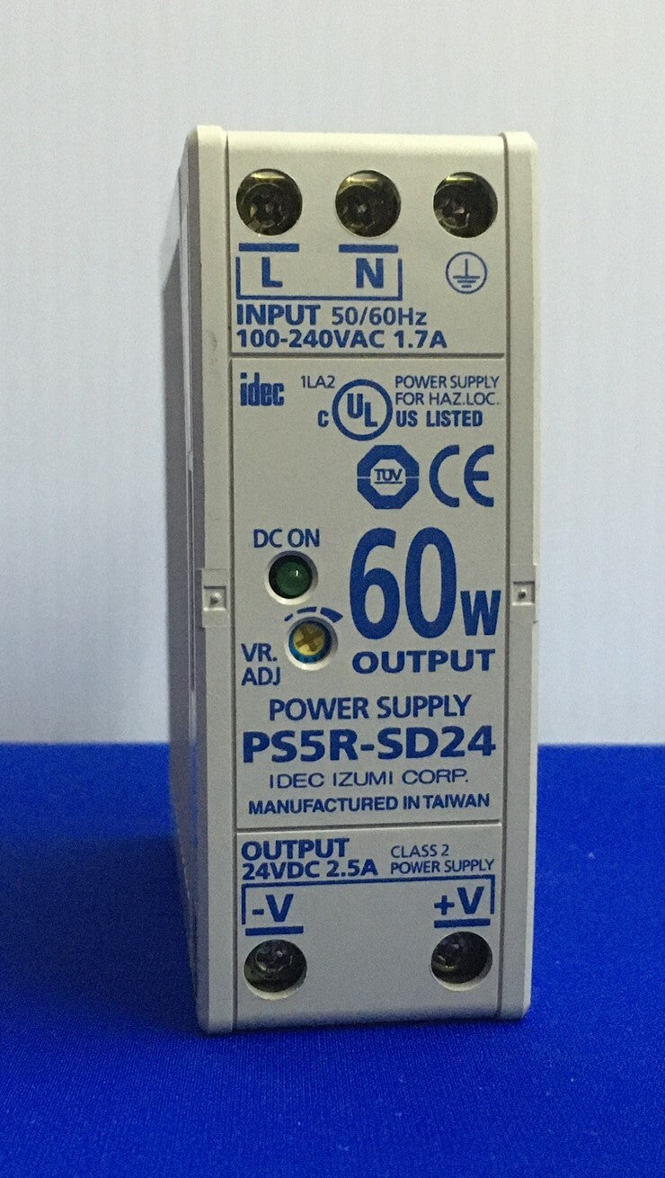IDEC PS5R-SD24 / PS5RSD24 POWER SUPPLY 60W OUTPUT