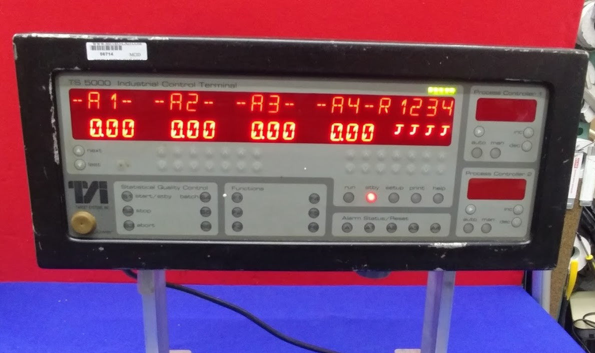 TSI TARGET SYSTEMS INC. TS5000 INDUSTRIAL CONTROL TERMINAL FOR PARTS