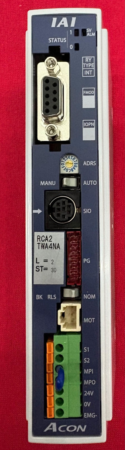 IAI ACON-C-20I-PR-00 CONTROLLER POSITIONER TYPE INPUT:DC24V 2.2A