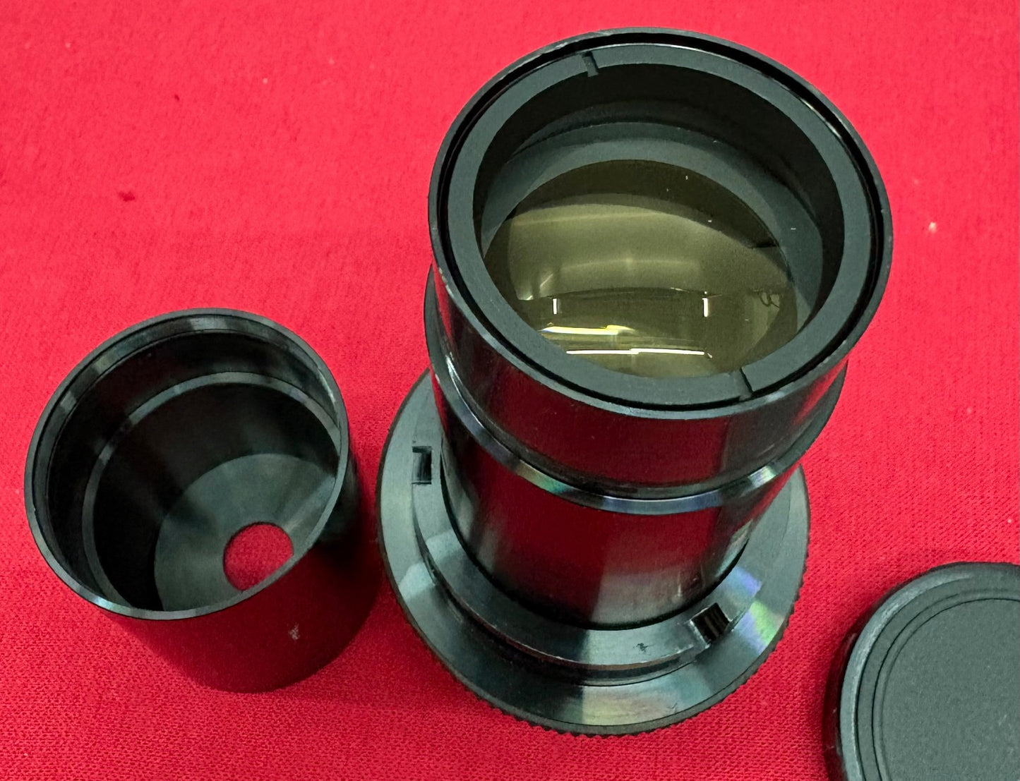 DELTRONIC 10x MAGNIFICATION OPTICAL COMPARATOR LENS - NO MODEL NUMBER - SN 1707