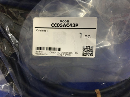 ORIENTAL MOTOR CC05AC43P  WATERTIGHT EXTENSION CABLE 4 CONDUCTORS 16.4 ft. (5m)