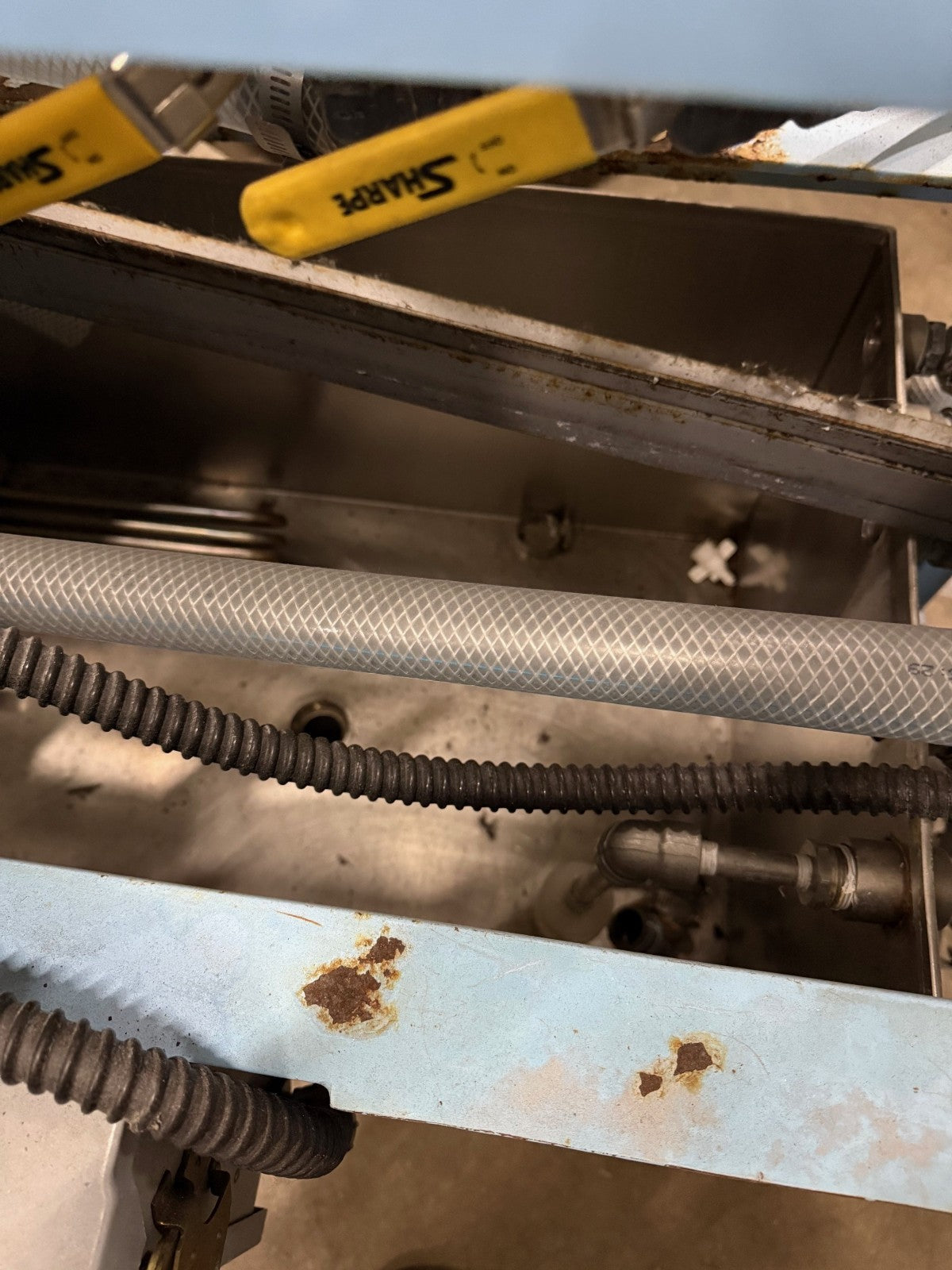 Extrusion Water Bath Circulation Pump 97" Long x 6" W