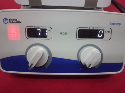 Fisher Scientific Isotemp SP88857200 Digital Stirring Hotplate 7x7 Tested Works