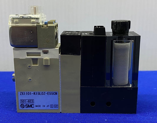 SMC ZX1101-K15LOZ-E55CN / ZXF19 VACUUM EJECTOR