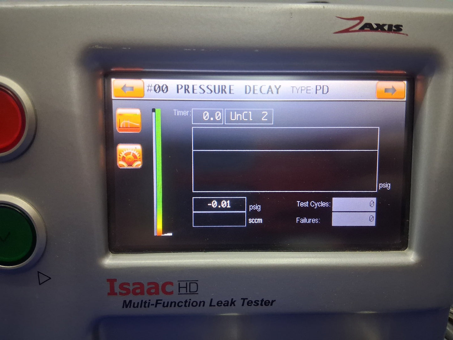 Issac / Zaxis Issac-HD-2PC MULTI FUNCTION LEAK TESTER  10 PSI MODULAR AIR LEAK