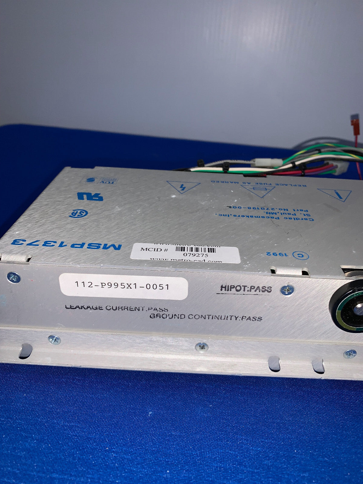 CONDOR MSP1373 HERZSCHRITTMACHER INC., DC-STROMVERSORGUNG, 100-240 V, 2,3 A, 50/60 Hz