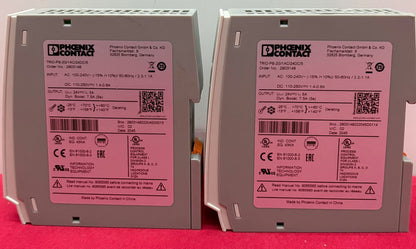 PHOENIX CONTACT TRIO-PS-2G/1AC/24DC/5 2903148 24VDC POWER SUPPLY - 1 LOT QTY 2