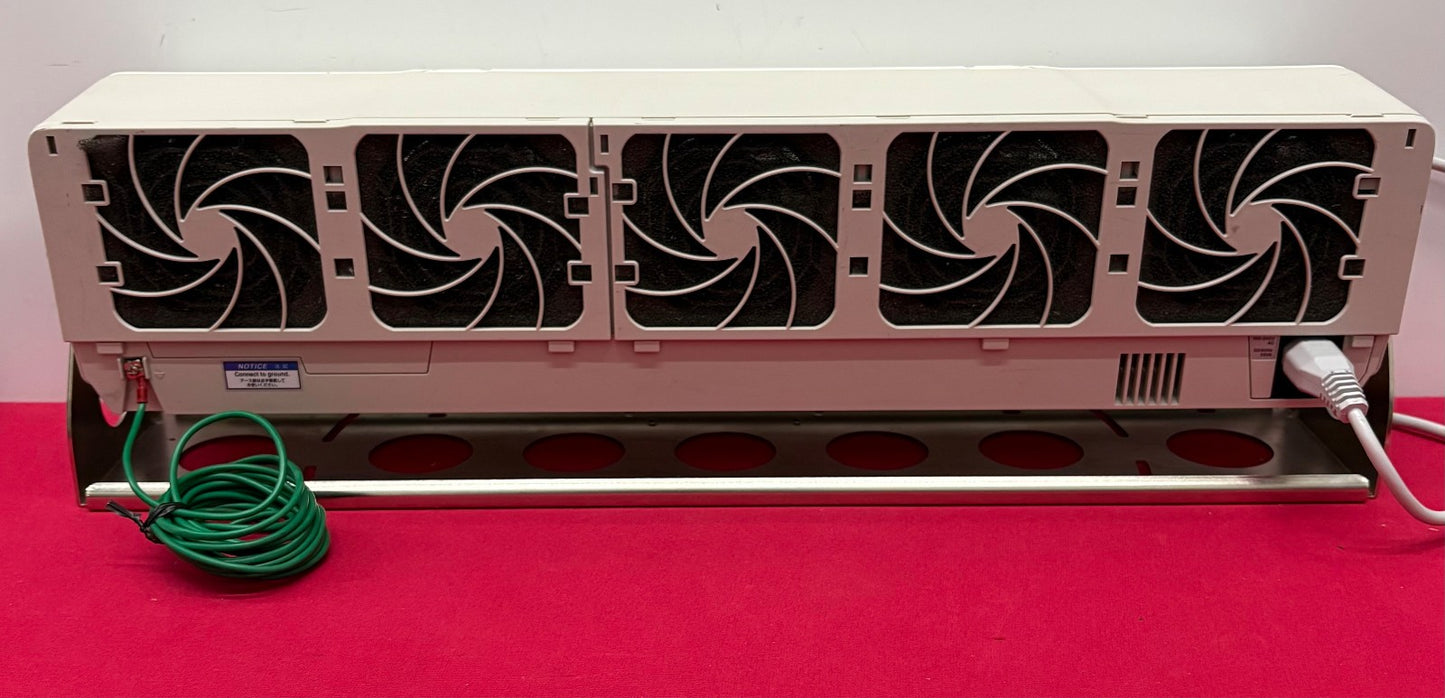 KEYENCE SJ-F5000 STATIC ELIMINATION BLOWER PULSE AC METHOD POWER: 100 to 240 VAC