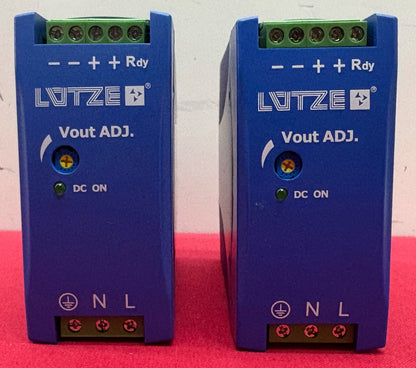 LUTZE / Luetze 電源 DRA30-24A / 722-753 24VDC 30W - 1 ロット数量 2