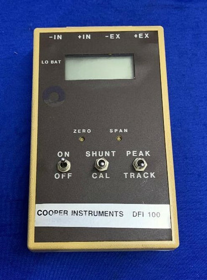 COOPER INSTRUMENTS DFI 100/ DFI-100 DIGITALER SIGNALAUFBEREITUNGSGERÄT HANDHELD
