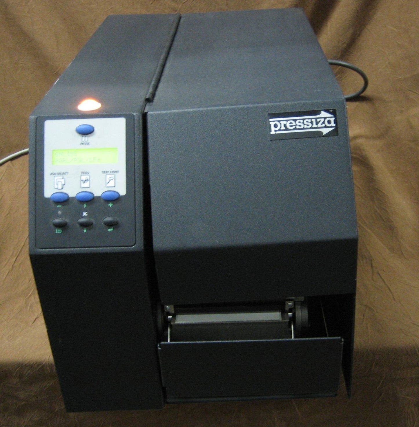 PRESSIZA  P4083 THERMAL LABEL MAKER TESTED TO POWER ON OK