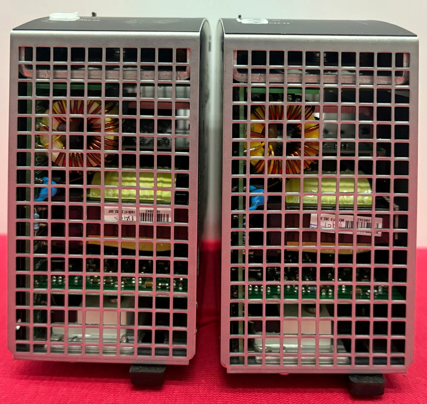 LOT OF 2 AB ALLEN BRADLEY 1606-XLE480EP SER A POWER SUPPLY 1-PHASE 24V 20A 480W