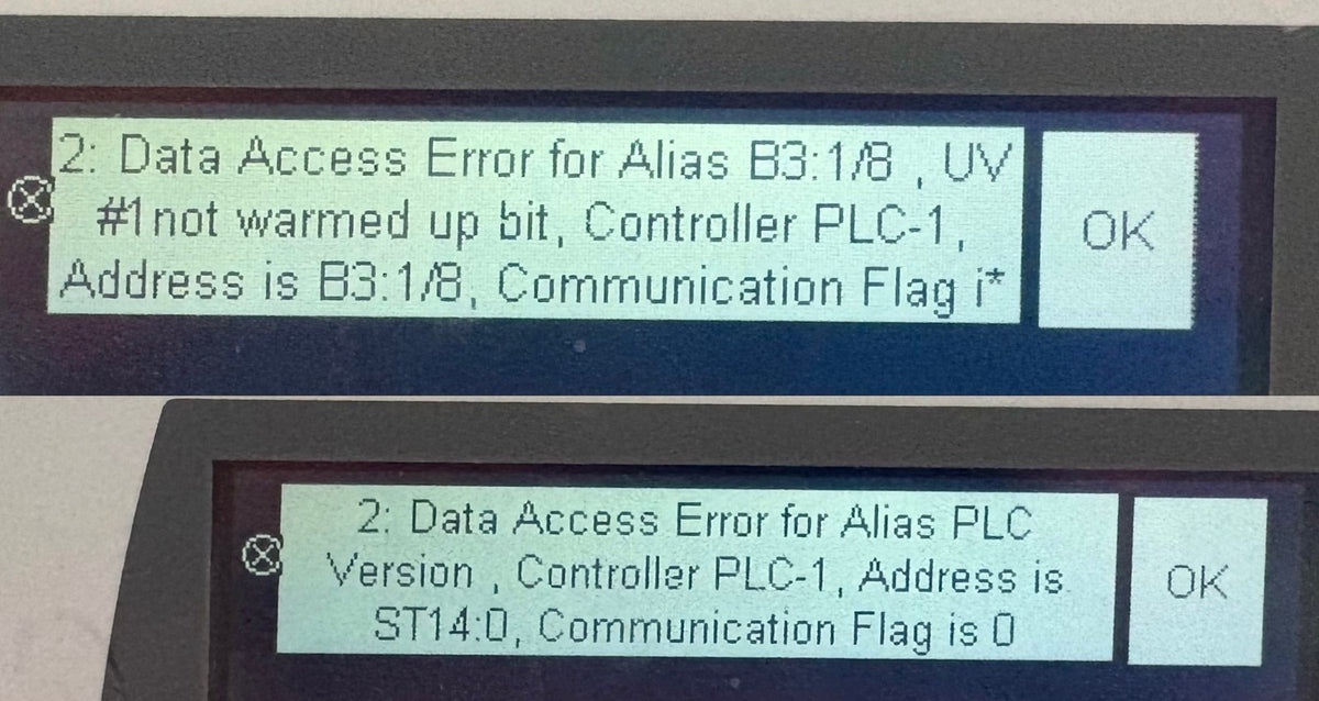 AB ALLEN BRADLEY 2711C-T6M PANELVIEW C600 COLOR TOUCH SCREEN Parts Repair