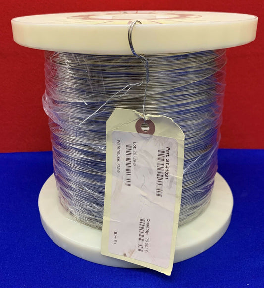 Acero inoxidable 304V de Fort Wayne Metals Tamaño 0,041” ST-410S1 Peso neto 20 libras