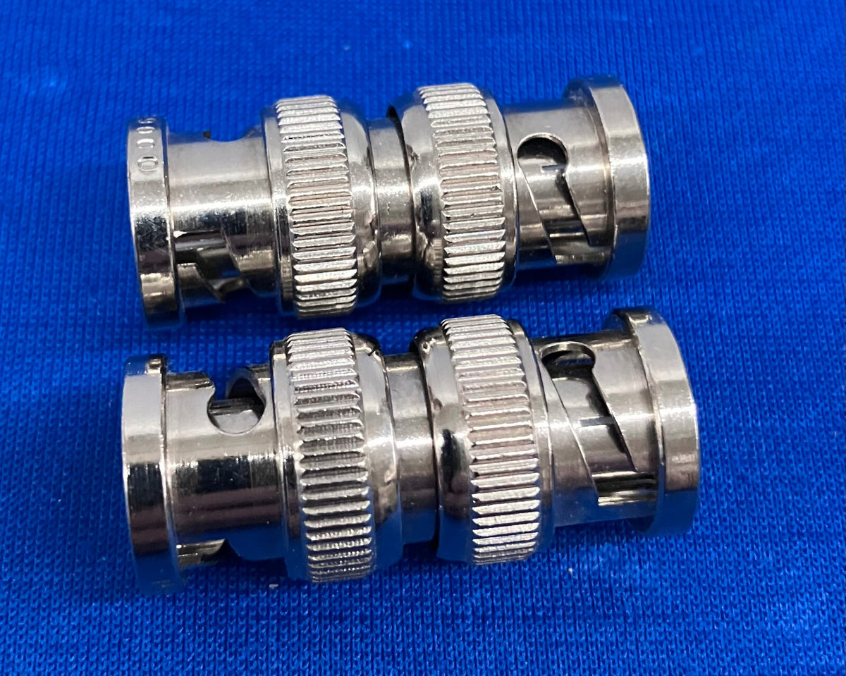 PASTERNACK PE9000、BNC オス - BNC オス アダプタ DIGIKEY# 3985-PE9000-ND 2 個ロット