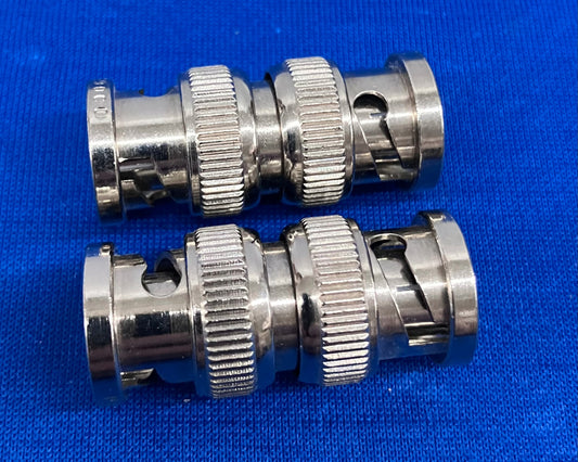 PASTERNACK PE9000, BNC MALE TO BNC MALE ADAPTER DIGIKEY# 3985-PE9000-ND LOT OF 2