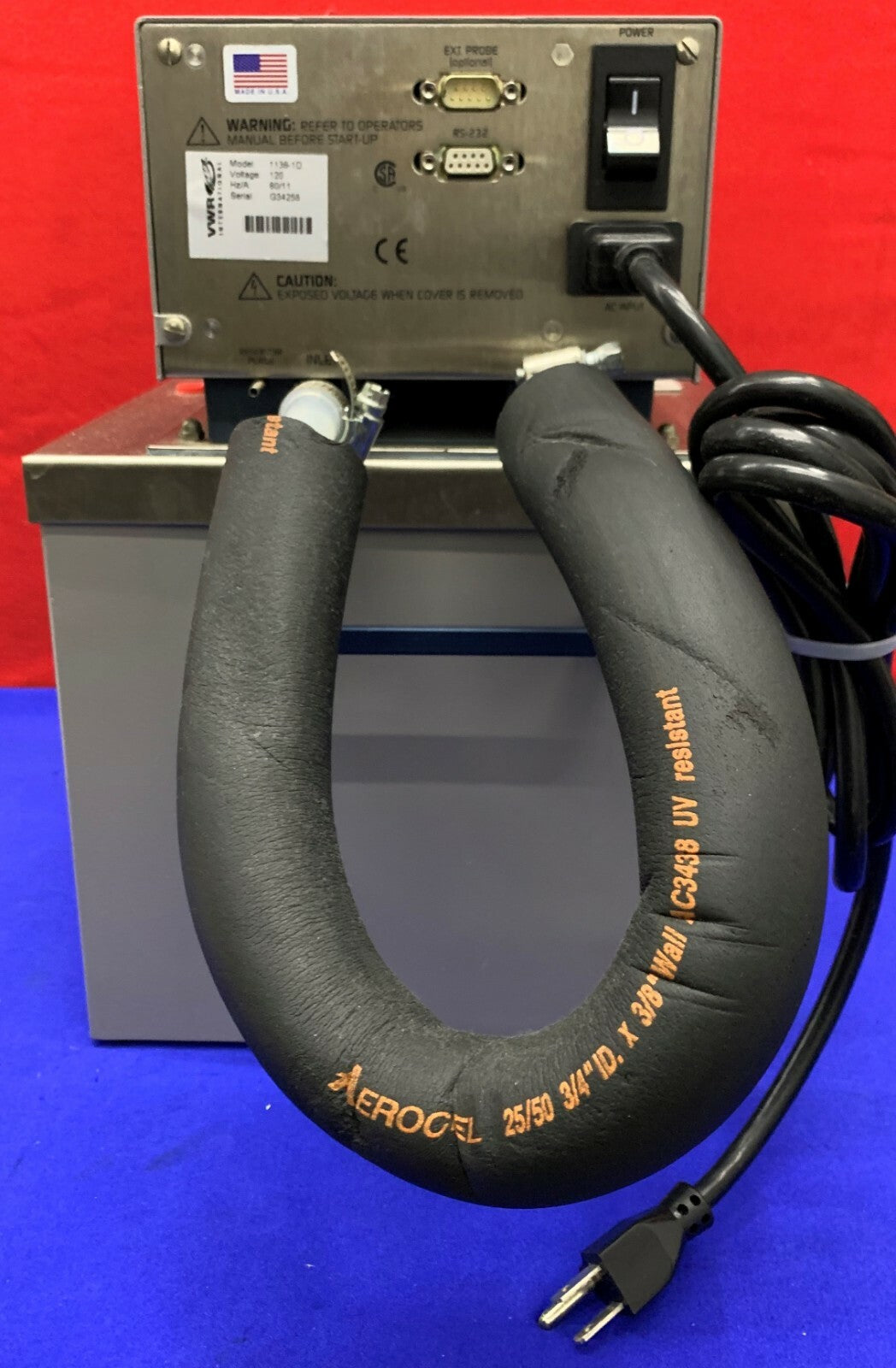 VWR 1136-1D 11361D Regolatore di temperatura digitale 5C sopra AMB a 150C 13L