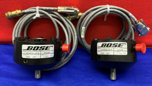 1 lot de 2 pièces - Bose Electroforce Endurance Tec Fatique (TE) 1010CCH-1K-B 