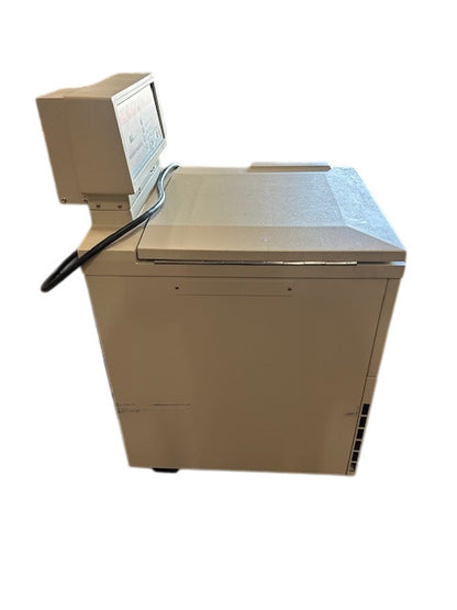 BECKMAN COULTER J6-MI CENTRIFUGE 208V 25A 60 HZ CAT NO 360291 HIGH SIDE 400 PSIG