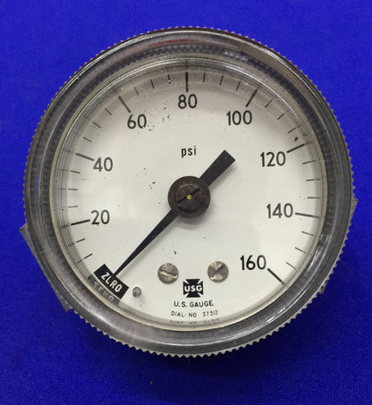 AMETEK US ゲージ部門 P844U 138005 圧力ゲージ サイズ 2" 160 PSI