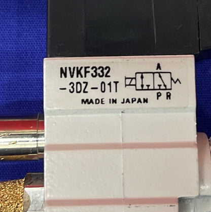 1 LOT HOEVEELHEID VAN 3 - SMC NVKF332-3DZ-01T SOLENOÏDEKLEP
