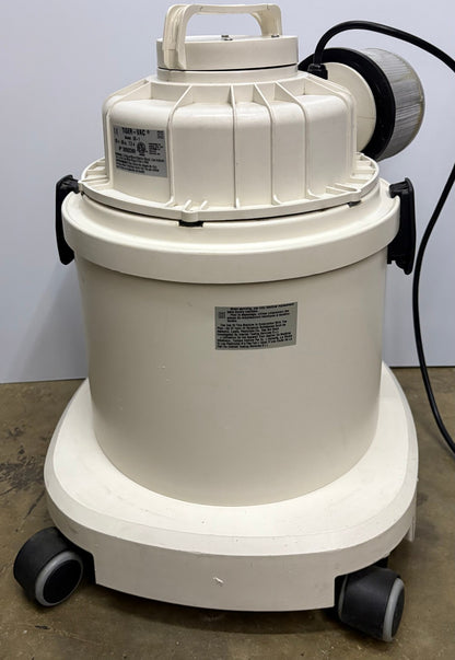 TIGER-VAC ®  CR-1 CLEANROOM VACUUM CLEANER ULPA FILTER 99.999% ON 0.12 MICRON
