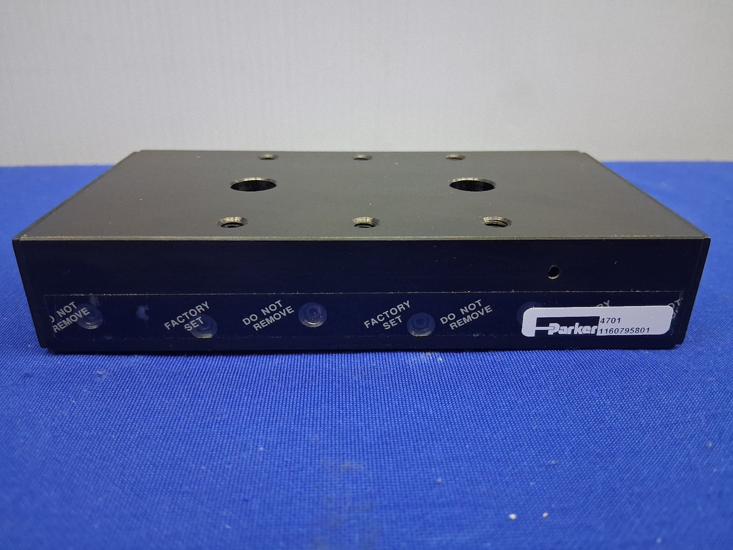 Parker  4701 Ball Bearing Manual Linear Slide Standard Manual Positioner