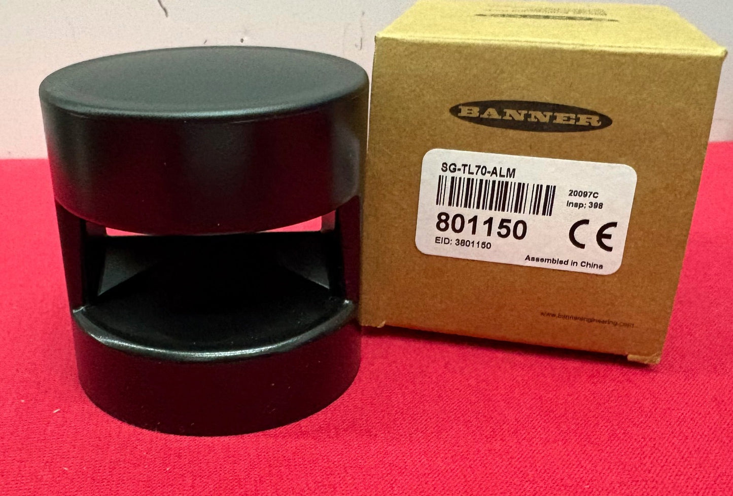 BANNER TL70 LOUD MULTI-TONE AUDIBLE TOWER LIGHT MODULE SG-TL70-ALM 801150