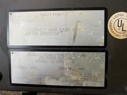 THERMOLYNE NUOVA II / S18525STIRRER PLATE ITEM IS USED TESTED WORKS 7" X 7"