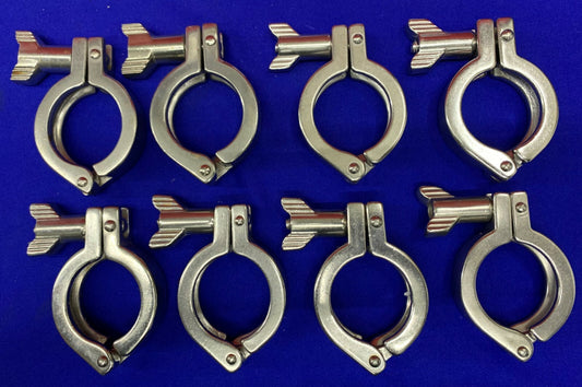 1 LOT QTY OF 8 - VNE VACUUM CLAMP HEAVY DUTY (Appears to be VNE 13MHHM1.5)