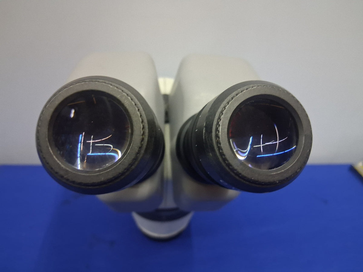 NIKON SMZ645 8-50X BINOCULAR STEREO ZOOM MICROSCOPE HEAD WITH 10X EYEPIECES