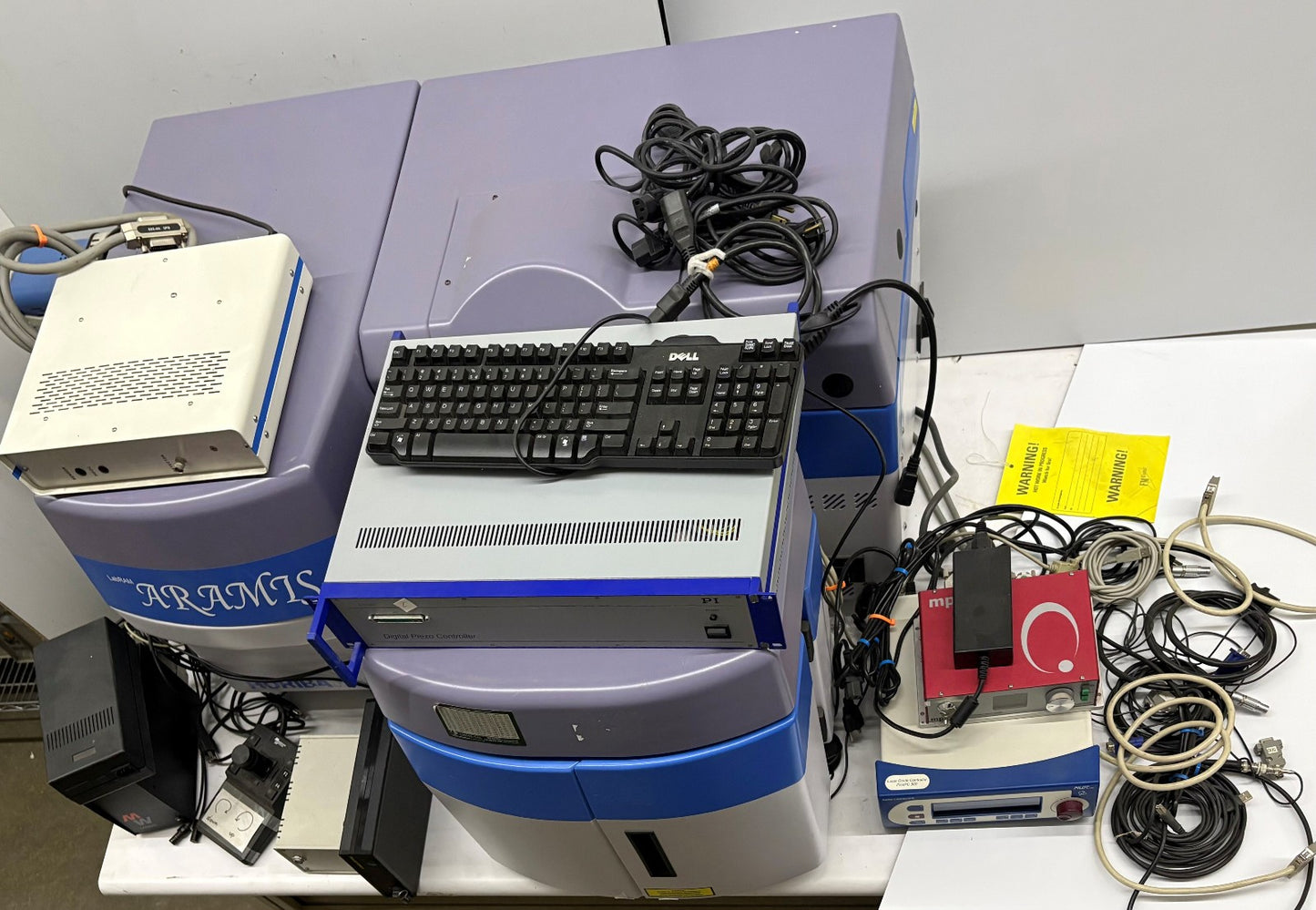 HORIBA JOBIN YVON LABRAM ARAMIS RAMAN MICROSCOPE SPECTROMETER 82059191SE - PARTS