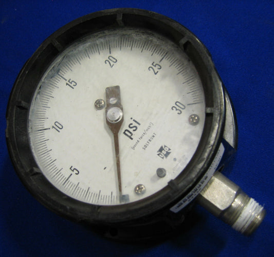 MANOMÈTRE USG SOLFRUNT MODÈLE 33002 0-30 PSI EN ACIER INOXYDABLE 316