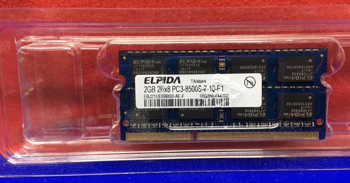QTY 2 - DELL SNPH299FC/2G 2GB 2RX8 MEMORY
