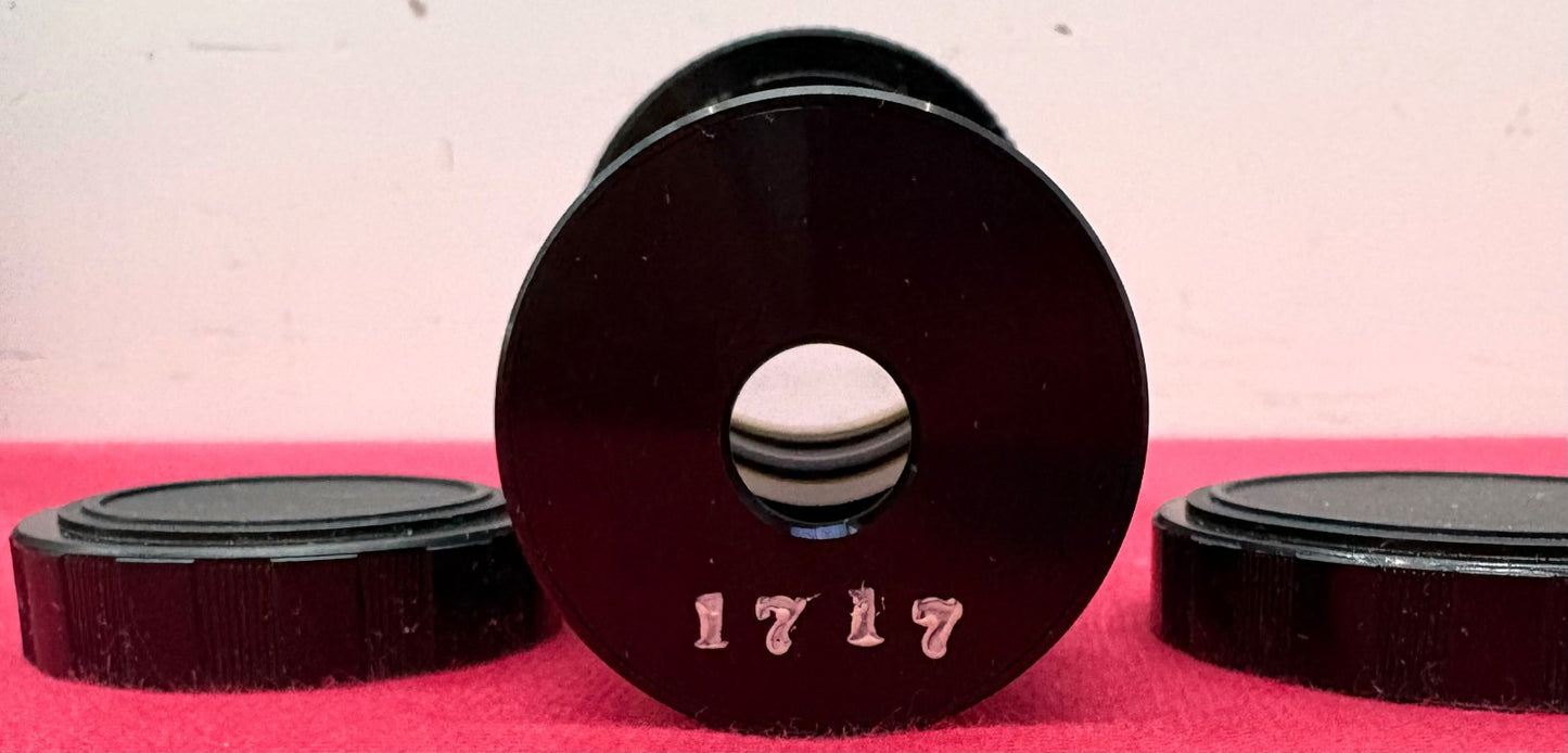 DELTRONIC 10x MAGNIFICATION OPTICAL COMPARATOR LENS - NO MODEL NUMBER - SN 1707