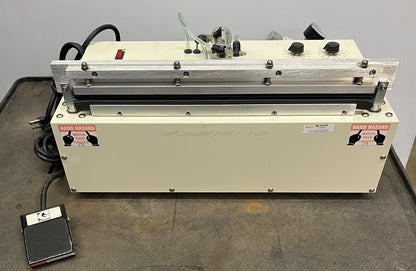 SIGILLATRICE PER SACCHETTI E BUSTE DA 16'' ELEMENTO 120V 1/4''