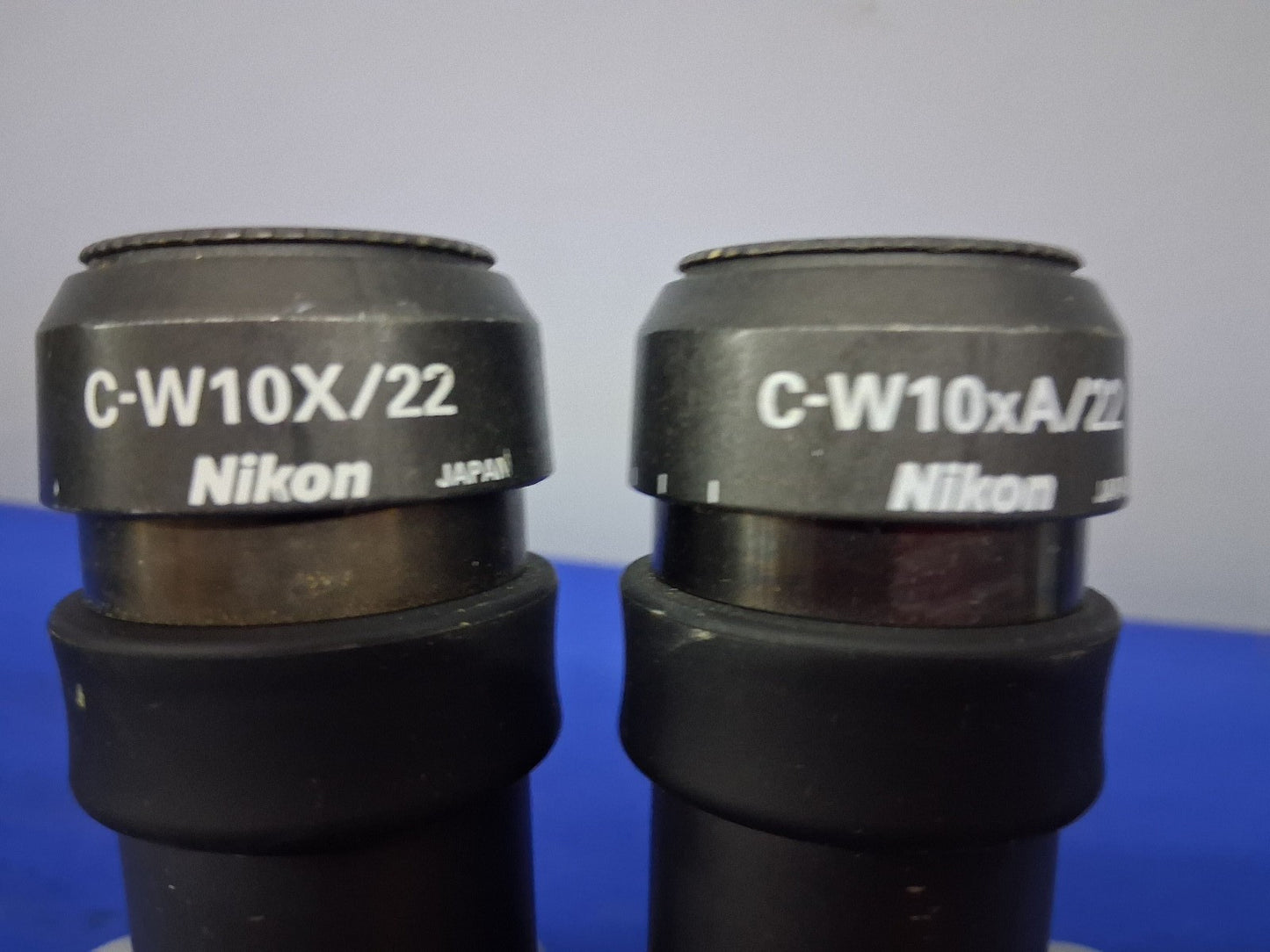 NIKON SMZ645 8-50X BINOCULAR STEREO ZOOM MICROSCOPE HEAD WITH 10X EYEPIECES