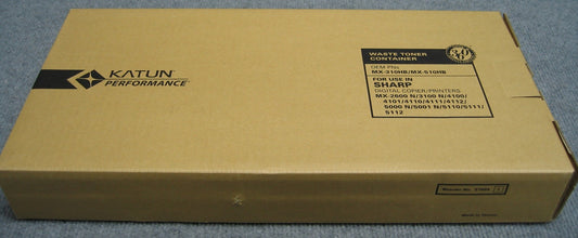 KATUN 37669 WASTE TONER CONTAINER FOR USE IN SHARP DIGITAL COPIER/PRINTERS