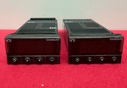 OMEGA PANEL METER DPi32 90-240V 4 DIGIT TEMPERATURE/PROCESS -QTY 2 -PARTS/REPAIR