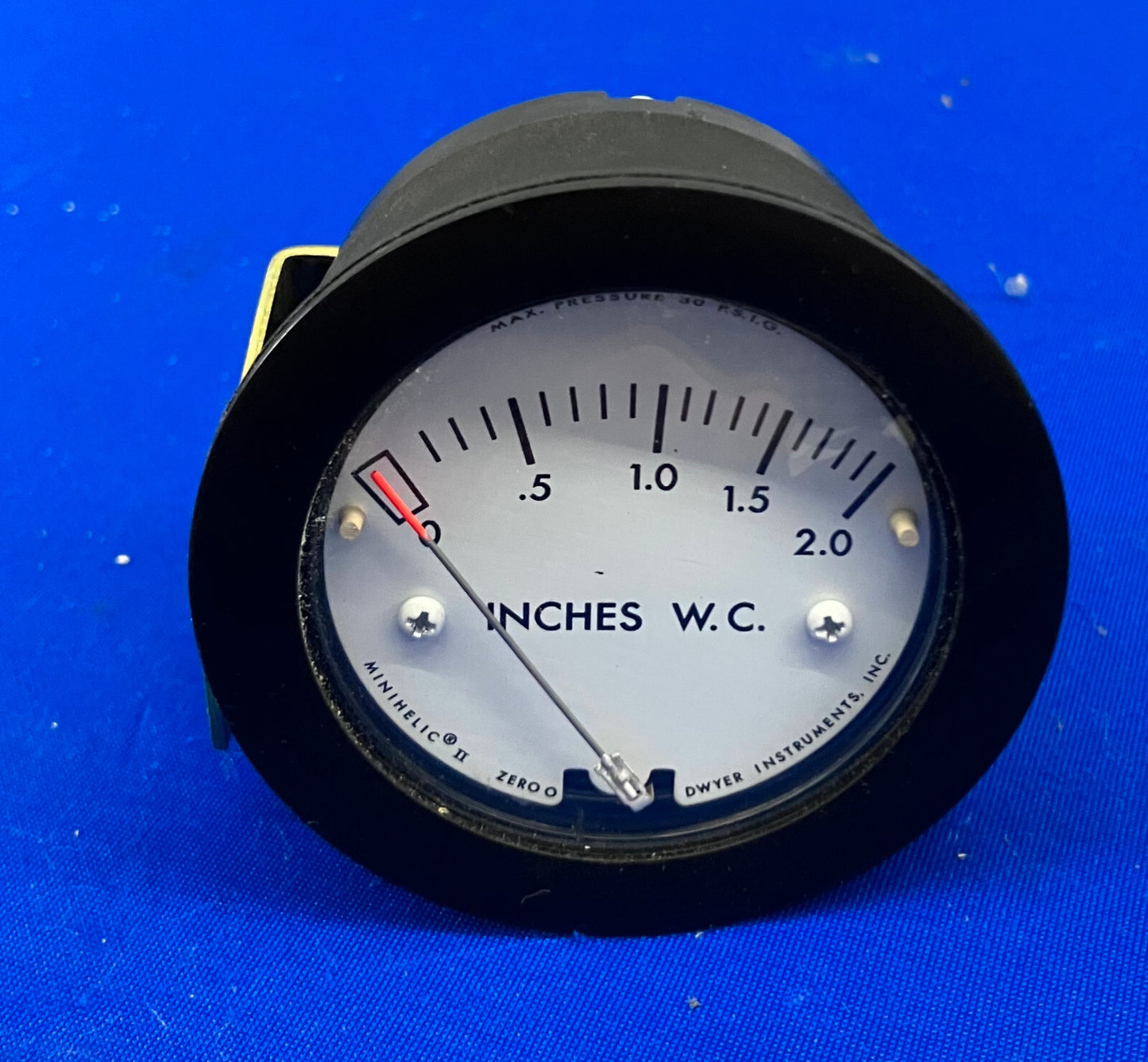 DWYER MINI HELIC DRUKMETER N52L SANG 30 PSIG MAX