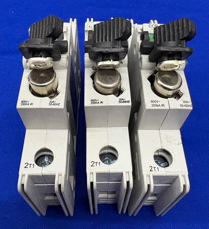COOPER BUSSMANN CCP-1-30CC / CCP-CC CIRCUIT BREAKER  - 1 LOT QTY 3