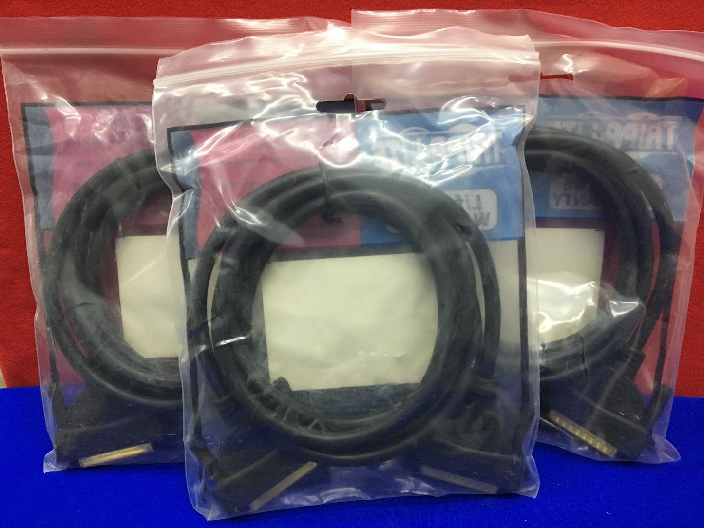 Brand new qty 3 Tripp Lite cables. Model P706-006