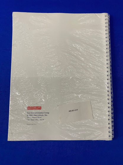 KEITHLEY 485 / 485-901-01F オートレンジピコアンメータ 取扱説明書
