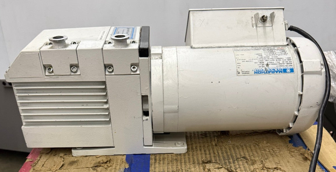 Leybold / Trivac D8B 91256-2 Dual Stage Rotary Vane Vacuum Pump For Parts/Repair
