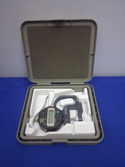 Mitutoyo Absolute 547-526 Digital Thickness Gauge 543-593BS With Case