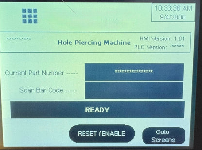 Allen-Bradley / Allen Bradley / AB PANELVIEW C600 2711C-T6M SER.C REV A SCREEN